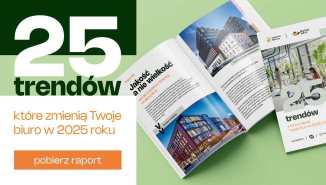 Raport 25 trendów, które zmienią Twoje biuro w 2025