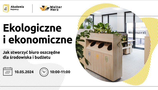 Webinar "Gdy biuro nas przerosło: jak zarządzać nadmiarem przestrzeni i kosztów?"