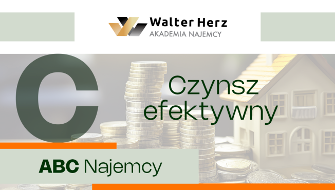 C jak czynsz efektywny